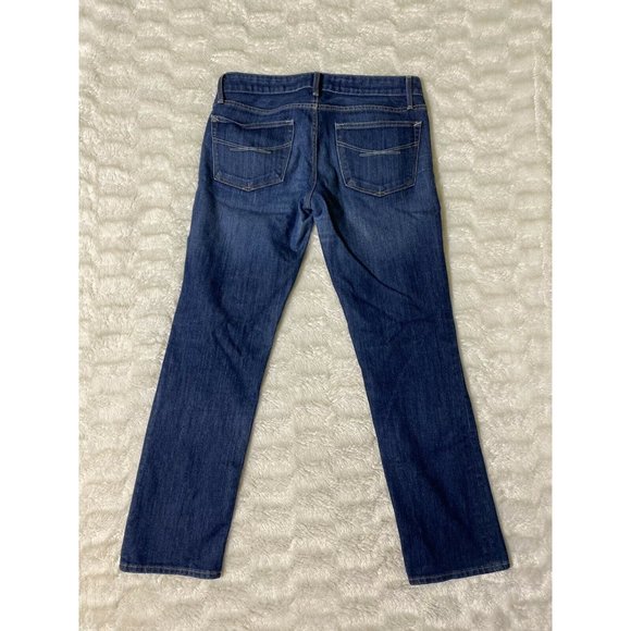 Gap 1969 Womens Straight Blue Denim Jeans Size 6 (31x28 Msrd) - Picture 5 of 12